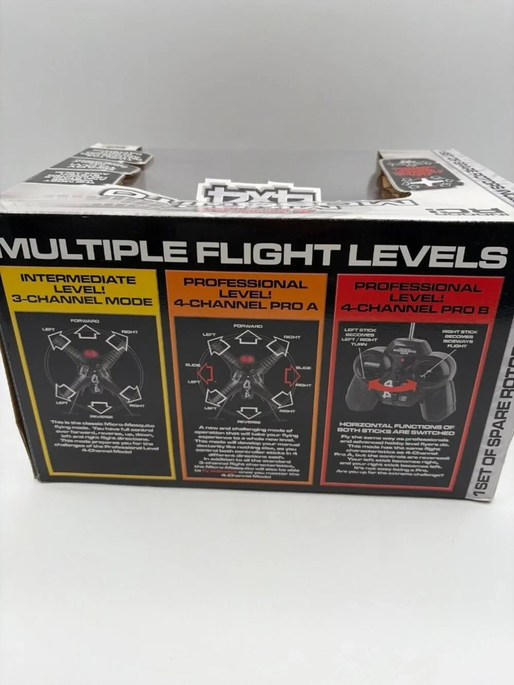 BladeRunner Micro Mosquito 4x4 Electric RC Helicopter 4-Channel Tested Working